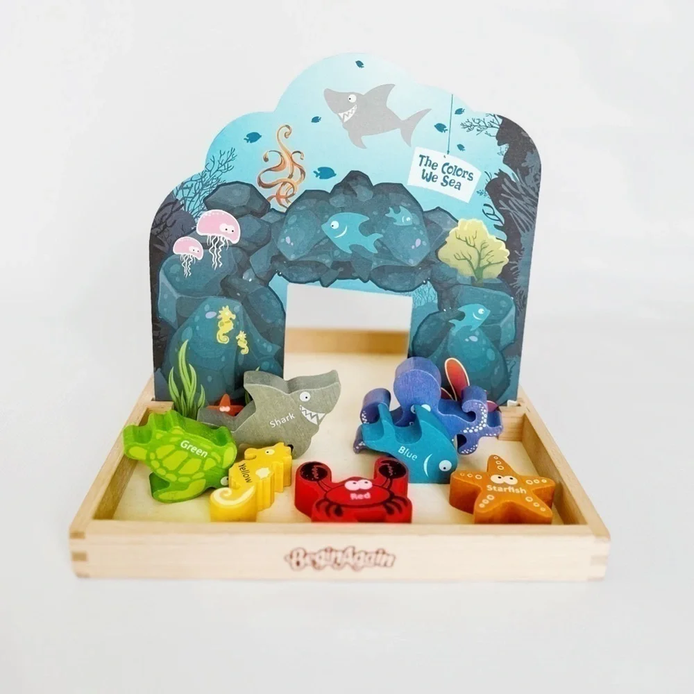 Begin Again Toys, Ocean Play Set​​​​ - Picture 2 of 8